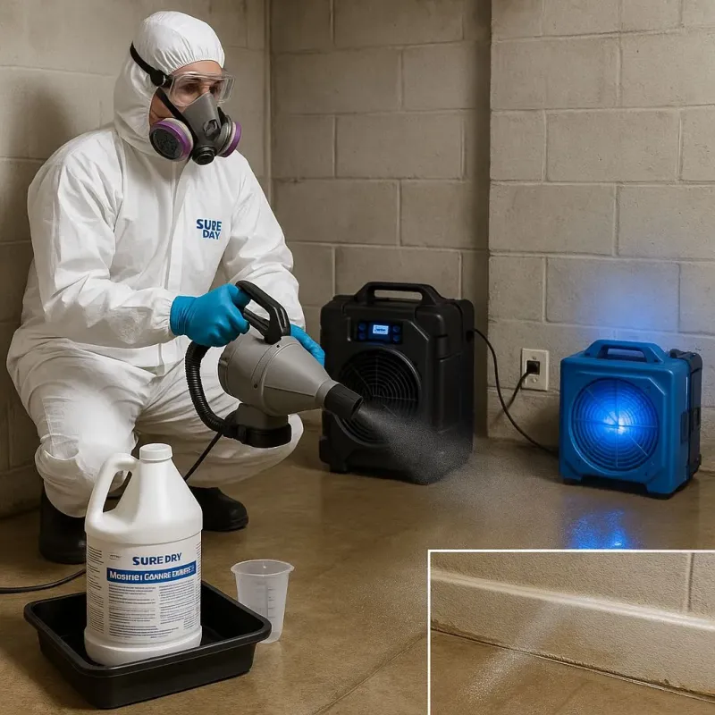 Sanitization and Odor Removal process in Mancelona, MI